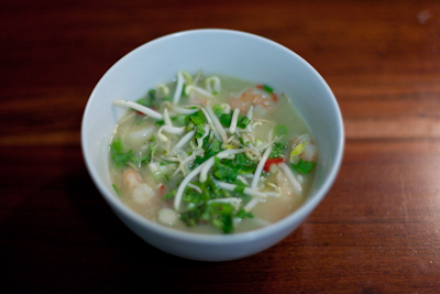 Recipe #40 - Thai soup with prawns